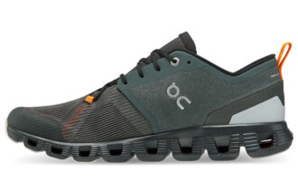 Cloud X 3 Shift “Verde Oscuro Naranja”