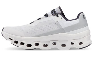Cloudmonster “Blanco Negro Gris”