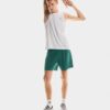 Hombre Pantalones Cortos de Rendimiento 5″ Espirulina