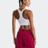 Mujer Pantalones Cortos de Rendimiento 5″ Granate