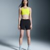 Mujer Pantalones Cortos de Rendimiento 5″ Negro