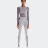 Mujer Studio Knit Long-T Crop