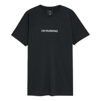 On Run-T Camiseta “Negro Blanco”